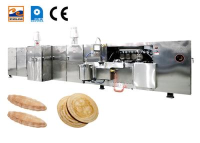 Κίνα Γκοφρέτες υψηλής ικανότητας που κατασκευάζουν τη μηχανή, αυτόματος κατασκευαστής μπισκότων γκοφρετών, άμεσες πωλήσεις εργοστασίων. προς πώληση