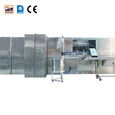 China Produção automática de galdéria Shell Baking Equipment, grande escala material de aço inoxidável. à venda