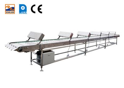 China Factory Hot Sale Stainless Steel Food Conveyor Belt Marshalling Cooling Conveyor With CE en venta
