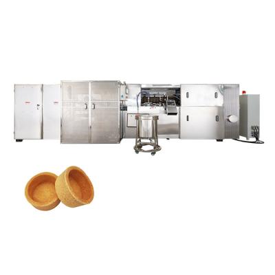 China 220V Tart Shell Processing Line Stainless Steel Tart Shell Biscuit Baking Machine for sale