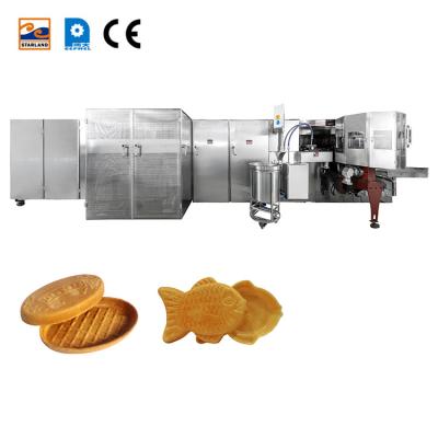China PLC Control Waffle Biscuit Production Line 380V With One Year Warranty for sale