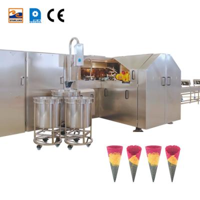 China 137 Placas de hornear Línea de producción automática de cono de azúcar Maquinaria para hacer cono de azúcar en venta