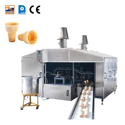 China Specialized Sugar Cone Biscuit Production Machine Frequency Conversion Speed Control for sale