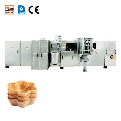 China Snack Production Equipment for Waffle Basket making machine with CE for sale