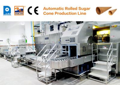 China Cone de gelado automático do biscoito do açúcar que faz a máquina Commerical à venda