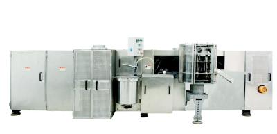 China Commercial 2.0hp 1.5kw Ice Cream Waffle Cone sugar production process line for sale