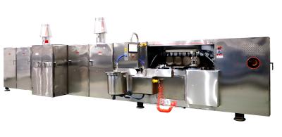 China fully automated production line for 39 Baking Plates 1.1kW 9kg and Hour Sugar Cone for sale