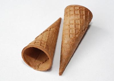China Caramel Colour Sugar Cones 118mm 120mm Height With 22 ° Angle for sale
