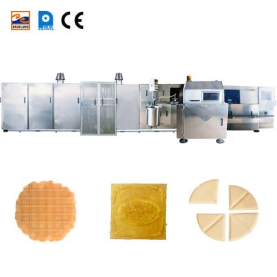 China Customized 1.0hp Automatic Wafer Making Machine With 51 Baking Plates for sale
