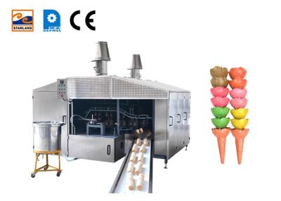 China Automatic Wafer Rolled Cone Making Machine 28cast Iron Baking Templates for sale