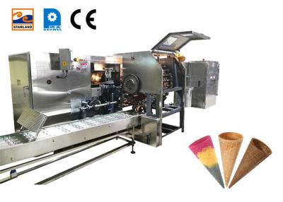 China Wafer Egg Roll Production Machine , Multi Functional Automatic Chinese Ice Cream Cone Set Machine . for sale