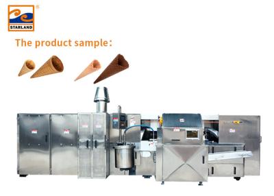 China Automatic Crisp Tube Production Line , 45 Pieces Of 260*240 Mm One Mold Two Cakes , With After-Sales Service. for sale