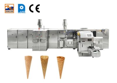 Chine Chaîne de production automatique de petit pain de cône et d'oeufs, 61 calibres de cuisson de fonte, durable et résistant à l'usure. à vendre