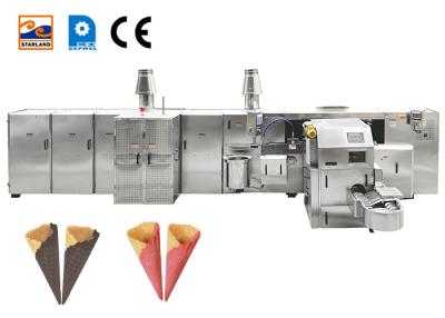 China Fully Auto Multifunction Ice Cream Cone Production Line 35 Cast Iron Baking Templates for sale