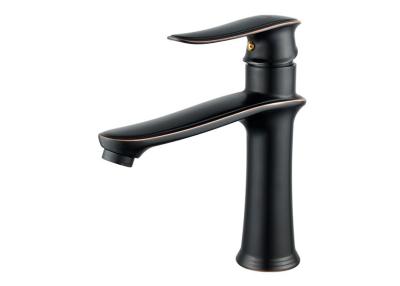 China CNC Hardware Home Depot Faucets Single Handle Deck Mounted Basin CE Approved for sale