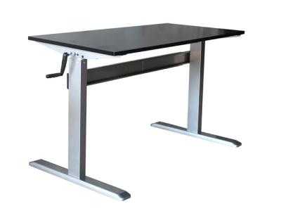 China HP-701 Lift Up Desk Patent Design Stable Performance Hand Control To Lift , Computer Desk for sale
