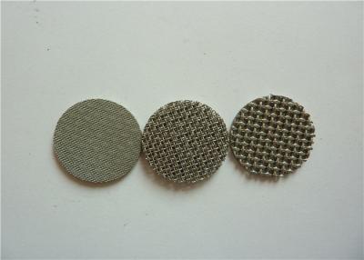 China 5 - 100μM Sintered Wire Mesh Filter Screen Antacid For Quartz Crucible Industry for sale