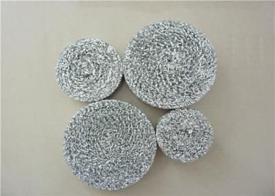 China White Knitted Aluminum Foil Mesh Dia118mm Length Customized For Auto for sale