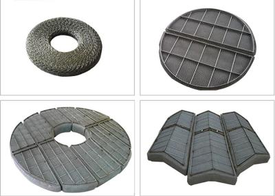 China Monel 400 Stainless Steel Mesh Pad Mist Eliminator 0.3mm For Chemical Columns for sale
