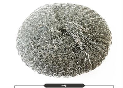 China 20g Galvanized Steel Wire Ball Cleaning , Mesh Scourer Cleaning Ball for sale