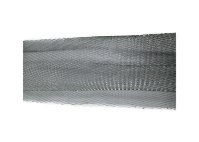 China 0.05mm 80mm Embossed Aluminum Foil Expanded Mesh / Stretch Steel Mesh Pleated Filter for sale