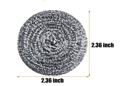 Chine boule de nettoyage de l'acier inoxydable 7.5g de 2*6cm/épurateur argenté de cuisine en métal à vendre