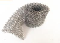 China Stainless Steel 304 Knitted Wire Mesh Diameters Of 0.006