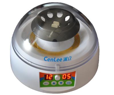China LED Display 0.5ml Tubes Benchtop Microcentrifuge 2 Rotors Tabletop for sale