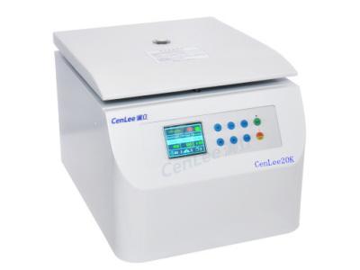 China CenLee Benchtop High Speed Centrifuge , 65dB Refrigerated Laboratory Centrifuge for sale
