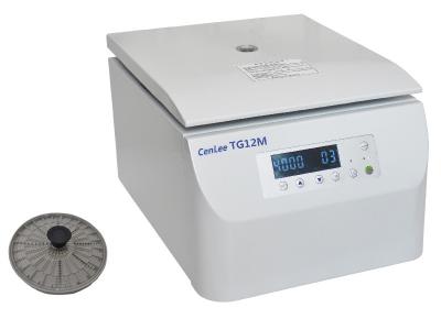 China RCF SS Micro Hematocrit Centrifuge Fault Diagnosis Air Guide 12000rpm for sale