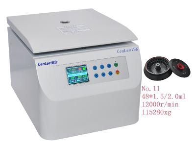 China 400ml Memory Fixed Angle Rotor Centrifuge Benchtop Quick Spin Frequency Converter for sale