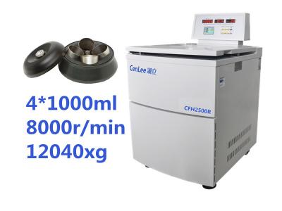 Chine centrifugeuse 25000r/Superspeed Min Imbalance Protection de position de plancher de 64800xg 4L à vendre