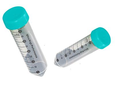 China hermético resistente del cloroformo inferior cónico del tubo del polipropileno 50ml en venta