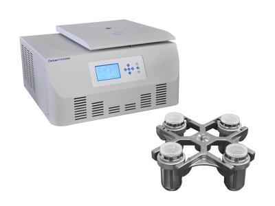 China 18500r/Min 55dB Clinical Benchtop Centrifuge Refrigerated 40oC Stainless Steel for sale