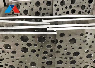 China Environmental Friendly 3D Aluminium Perforated Panel For Curtain Wall for sale