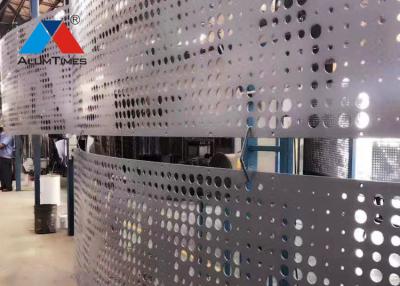 China Anti Corrosion Perforated Aluminium Sheet Wall Panel For Bank Decoration for sale