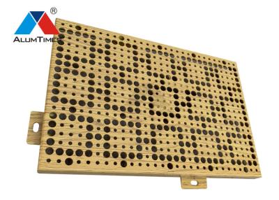 China Fire Resistant Perforated Aluminum Wall Panel With 2.0mm 2.5mm 3.0mm Thickness for sale