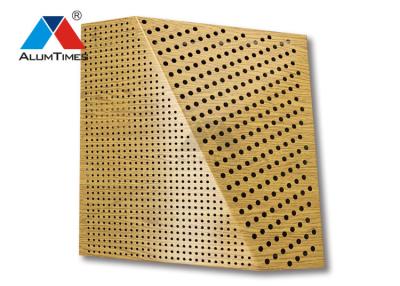 China CNC Cut Aluminum Exterior Wall Panels With PE PVDF Powder Coating Surface for sale