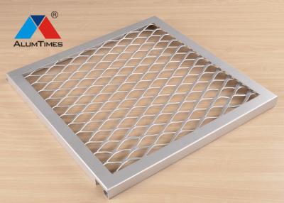China Architectural Aluminium Wire Mesh Panels PVDF Coated For Bank for sale