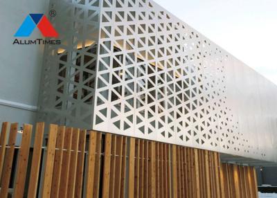 China CNC Carved Aluminium Facade Cladding Panels PVDF PPG Coated With Weather Resistance for sale