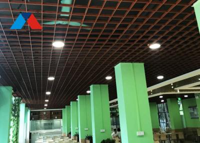 China Aluminum Alloy Decorative Grid Ceiling RAL Color For Office Hall Interior for sale
