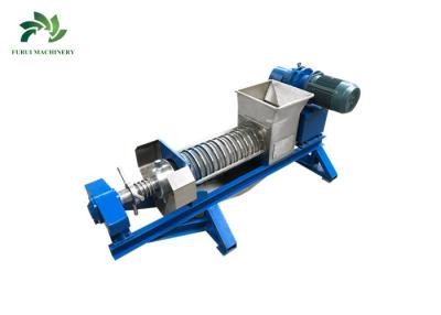 China máquina de desecación de la prensa de tornillo 304SS con tamaño de malla ajustable de la trituradora en venta