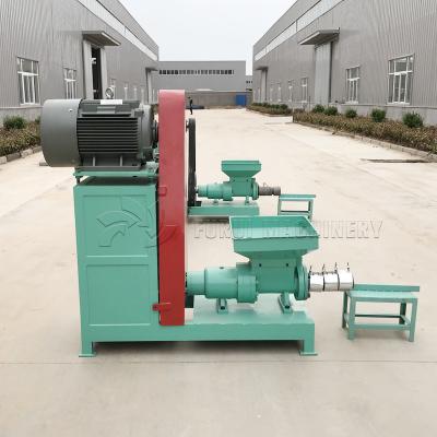 China Wood Briquette Making Machine Charcoal Extruder Machine 50 Model for sale