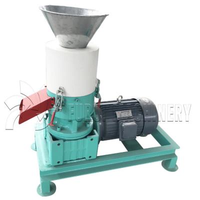 China Rice Husk Poultry Feed Pellet Making Machine 200mm Die Diameter CE ISO Certification for sale