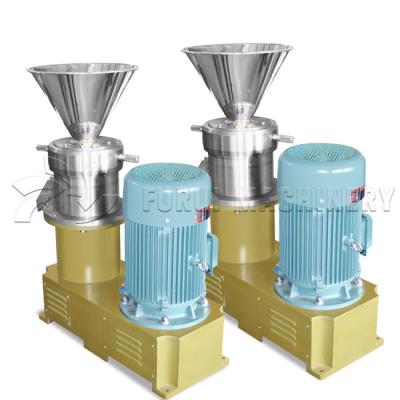 China Commercial Nut Grinder Nut Butter  Heat Treatment Process 7.5 Kw Motor Power for sale