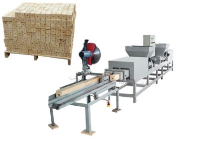 China Energy Saving Sawdust Block Press Machine 4-6 Cubic Metre Per Each 24 Hours for sale