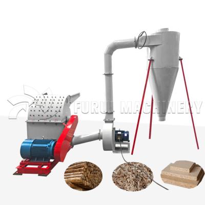 China Sugarcane Wood Chips Making Machine / Wood Chipper Grinder Self - Suction Design for sale