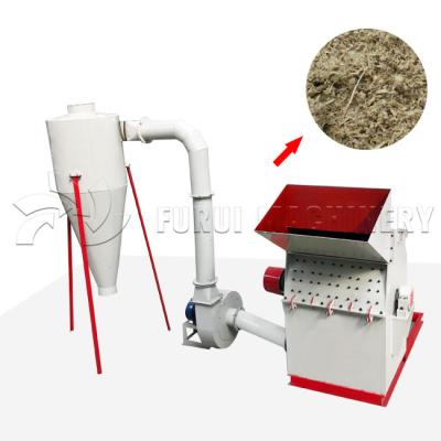 China Large Capacity Wood Chip Grinder Automatic Wood Crushing White Color for sale