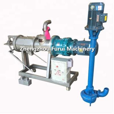 China Chicken Pig Manure Dewatering Machine 5-10m3/H Low Energy Consumption for sale