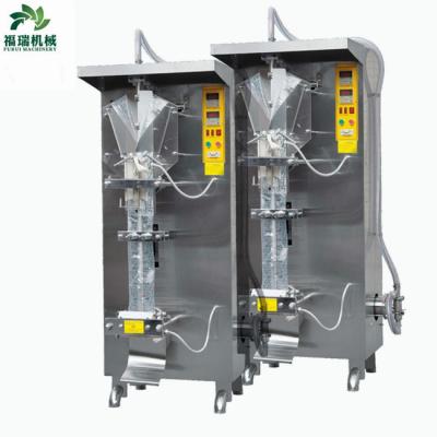 China 500ml Stainless Steel Liquid Pouch Filling And Sealing Machine For Water Single Polyethylene Film for sale